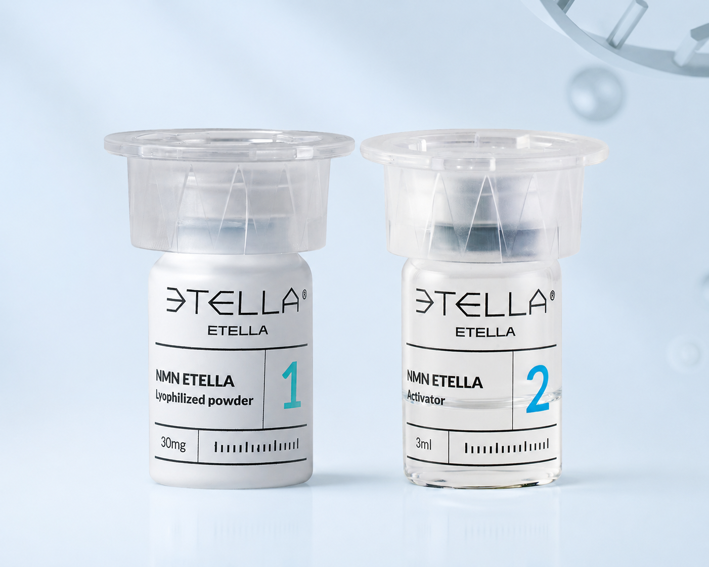 ETELLA two-part professional aesthetic skincare system